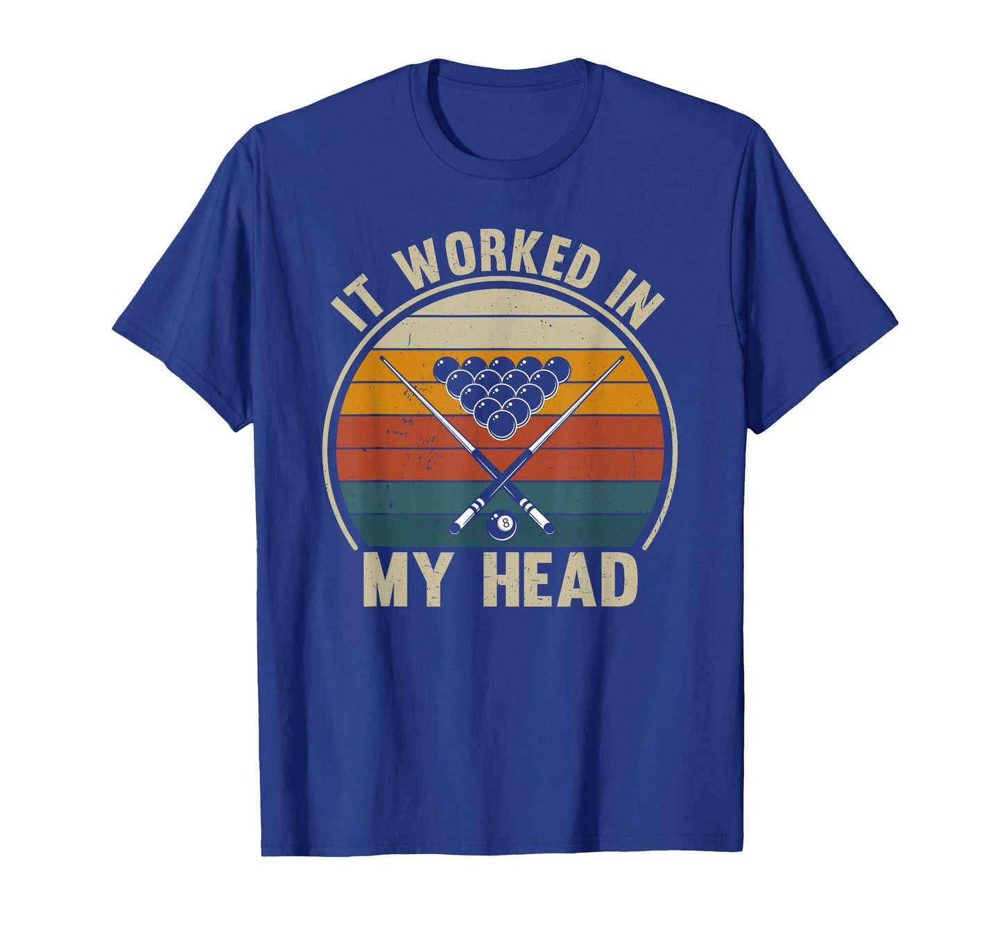 Funny Billiard Lover, Billiards Player Vintage Snooker T-Shirt