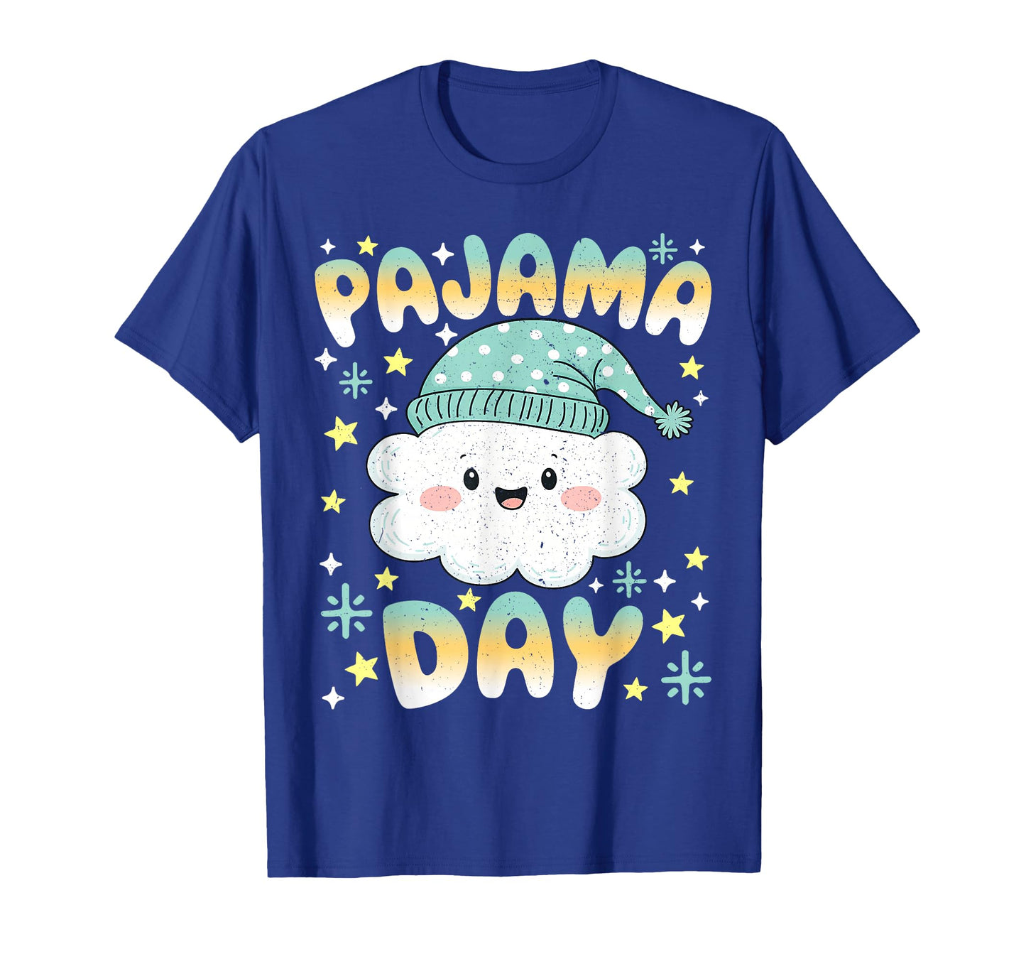Pajama Day School Spirit Week Fun Cloud Teacher Student T-Shirt