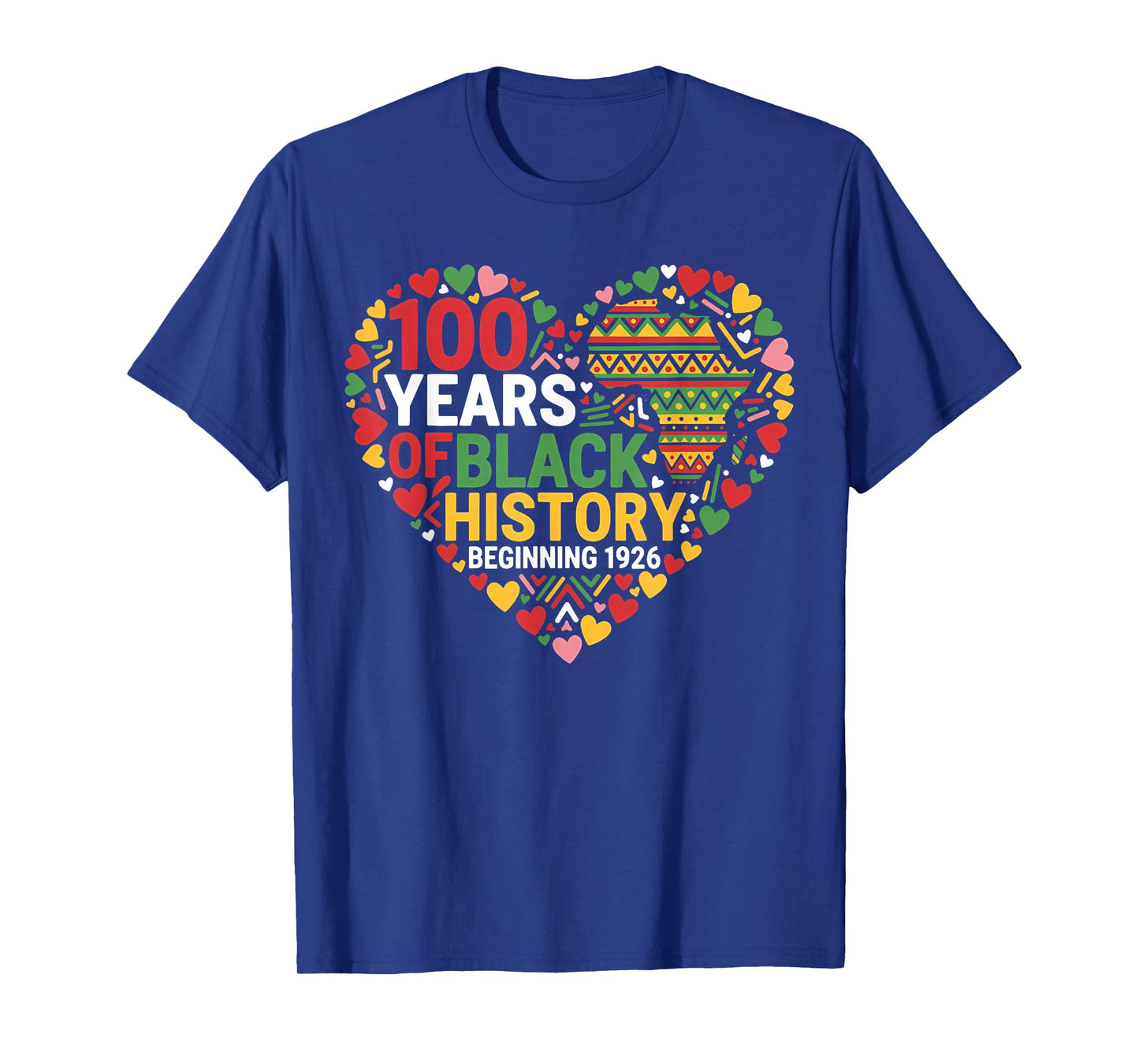 100 Years of Black Excellence 1926 2026 Black History Month T-Shirt