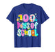 Preppy Floral Pencil 100 Days of School Teacher Student T-Shirt