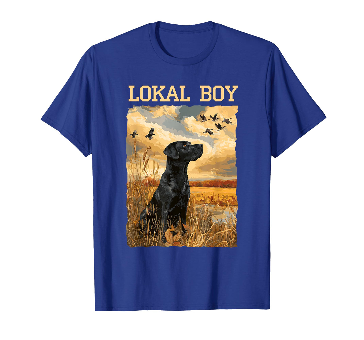 Local Boy Lab Hunting Labrador T-Shirt