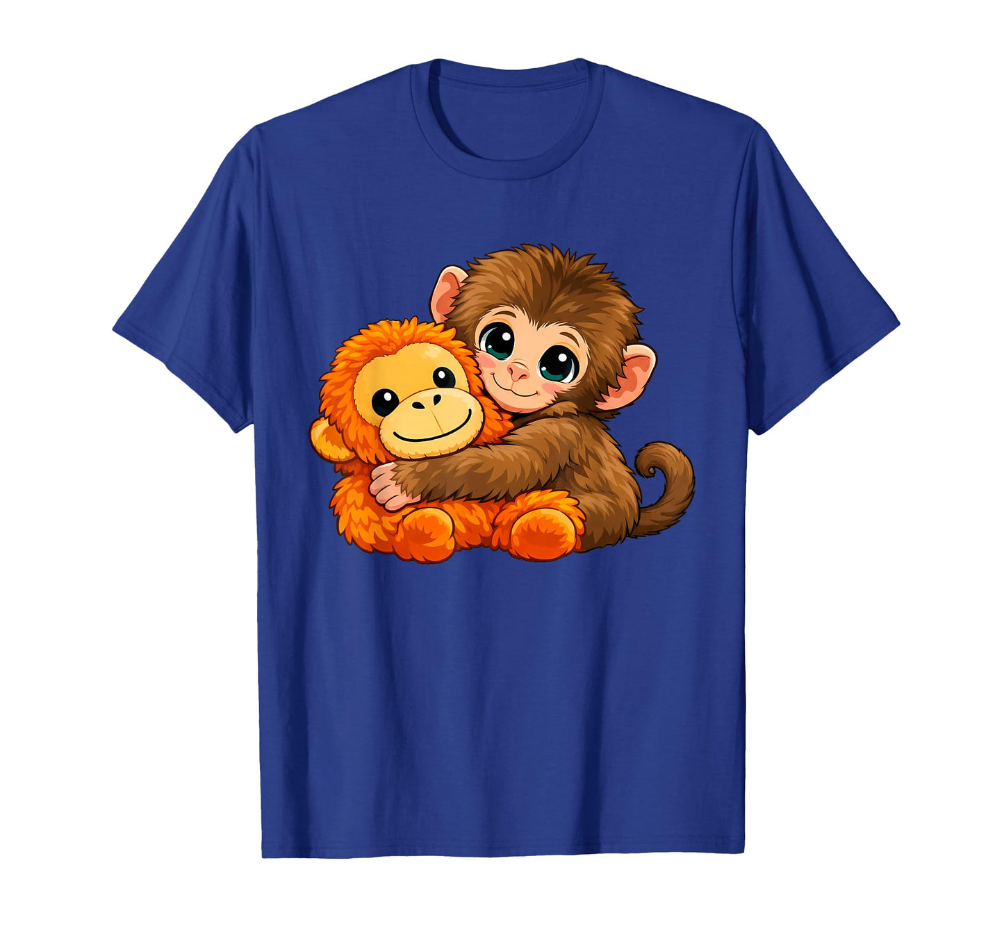 Funny Baby Monkey Punch Cute Animal Men Women Kids T-Shirt