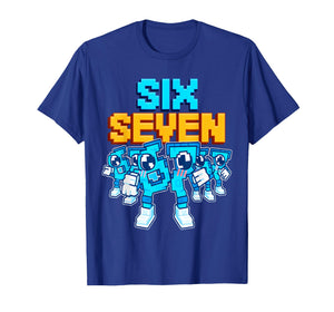 67 Six Seven Funny Italian Brainrot Kids Gaming Meme T-Shirt