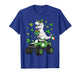 Kids St Patricks Trex On Monster Truck Dino Boys Kids Youth T-Shirt