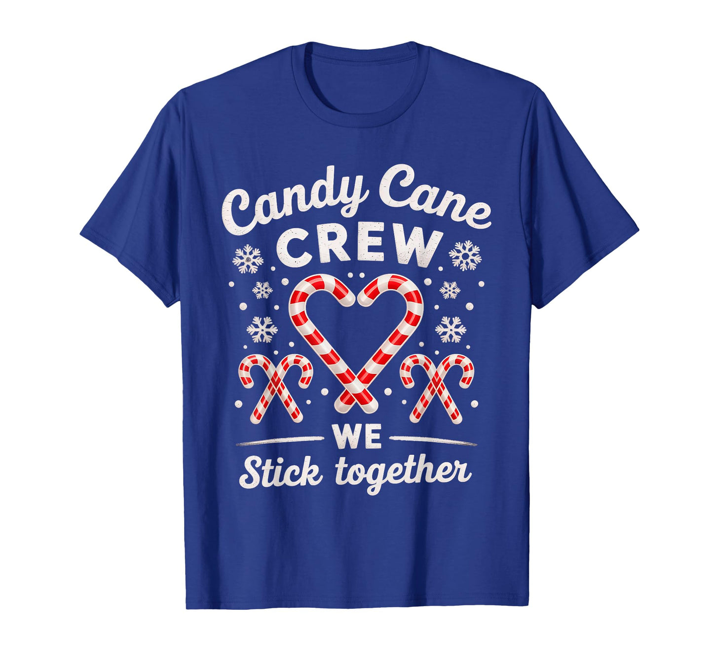 Christmas Candy Cane Heart Holiday Family Matching Pajama T-Shirt