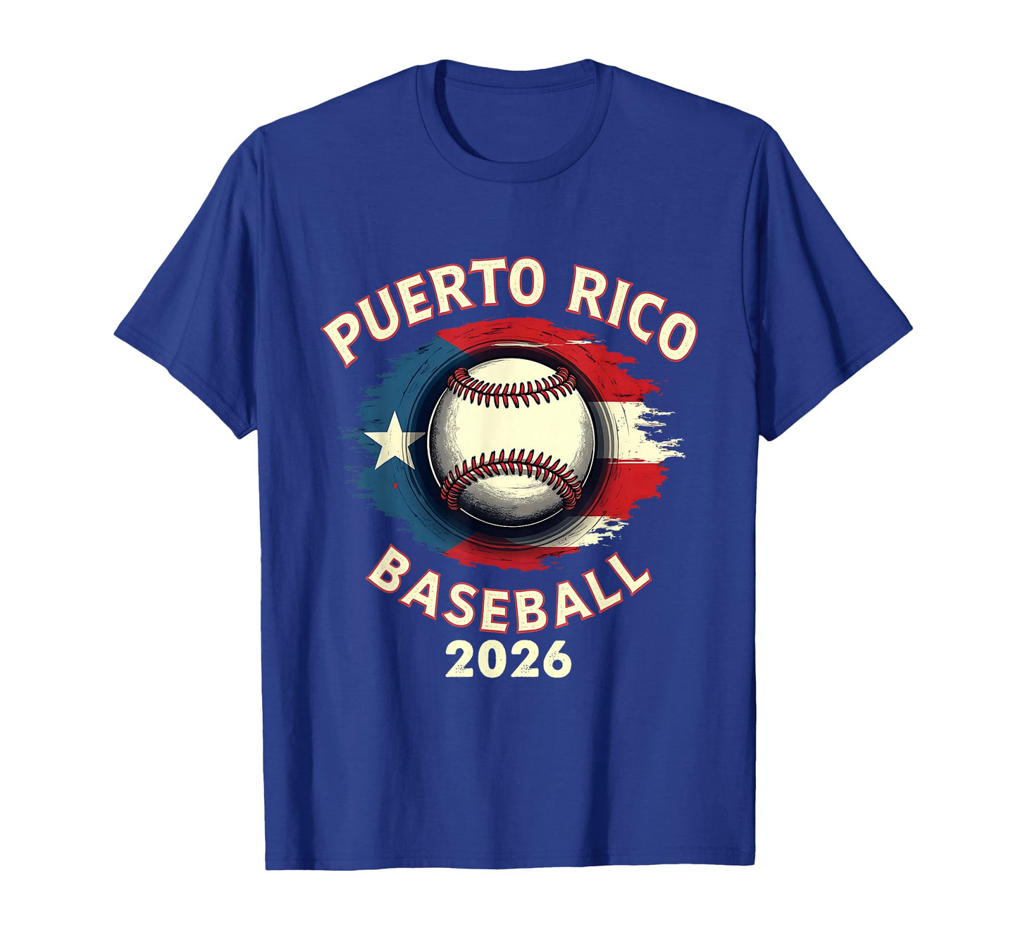Baseball 2026 Puerto Rico Island Pride Sports Theme T-Shirt