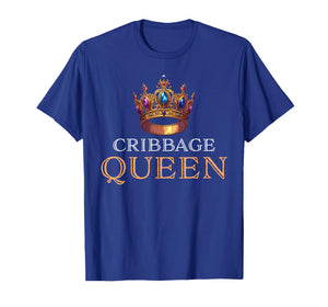 Funny Cribbage Queen Cribbage Lover Board Game T-Shirt