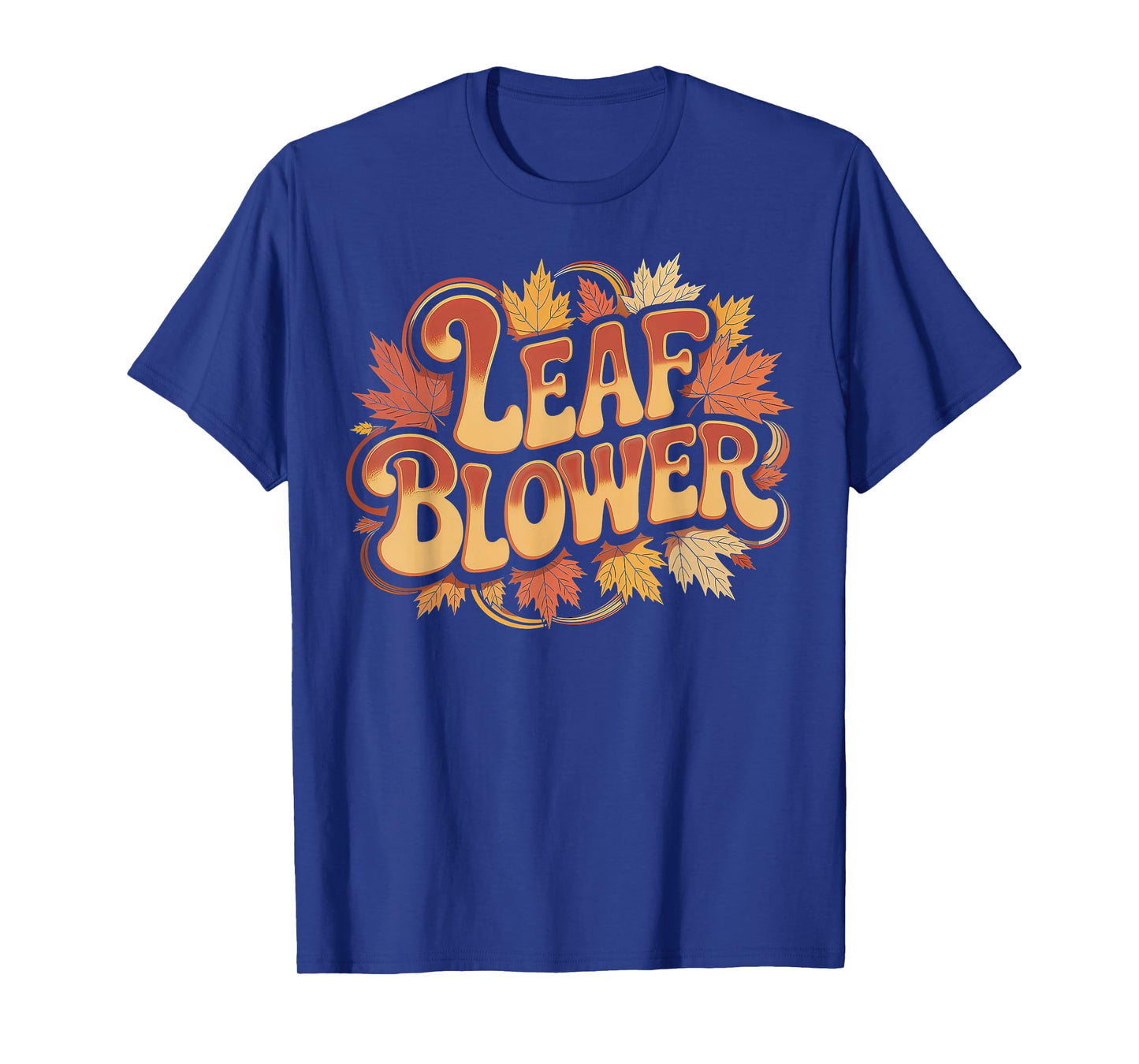 Leaf Blower Costume Funny Fall Cleanup Autumn Season T-Shirt