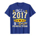 9 Year Old Made in 2017 Sunflower 9th Birthday Girl T-Shirt