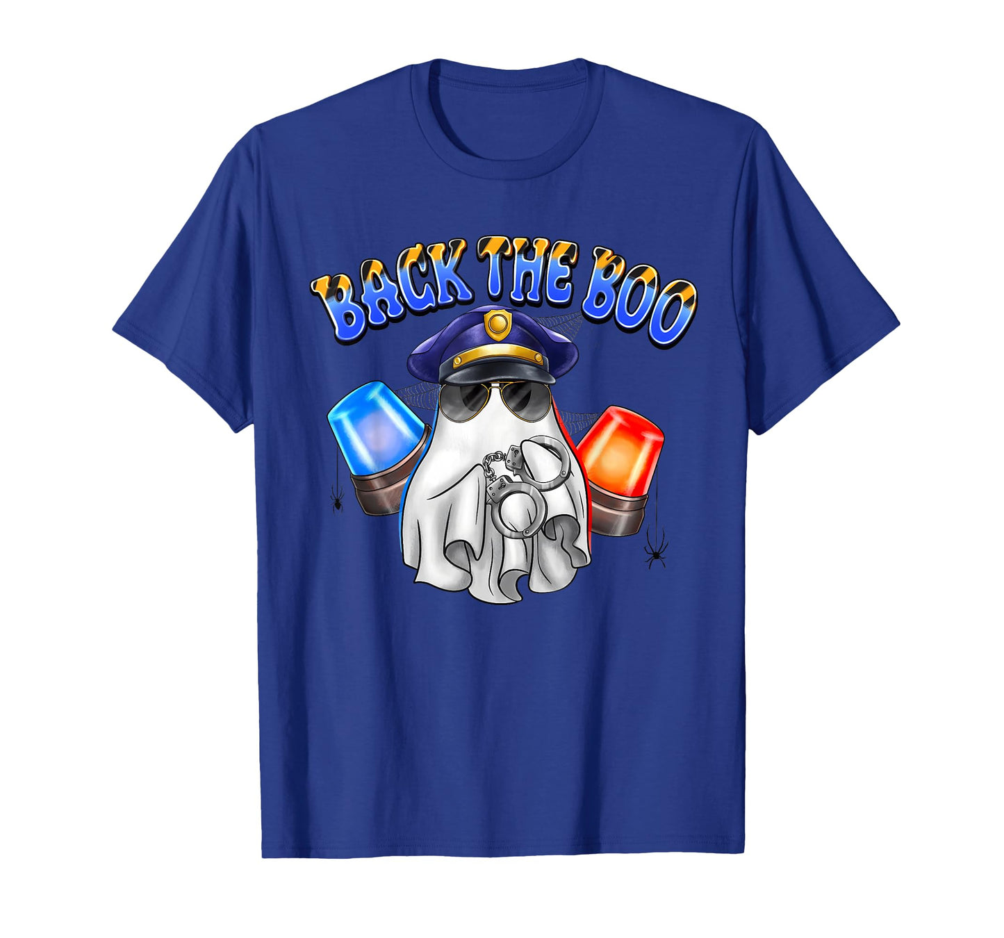 Halloween Shirts for Police Police Boo Crew Back The boos T-Shirt