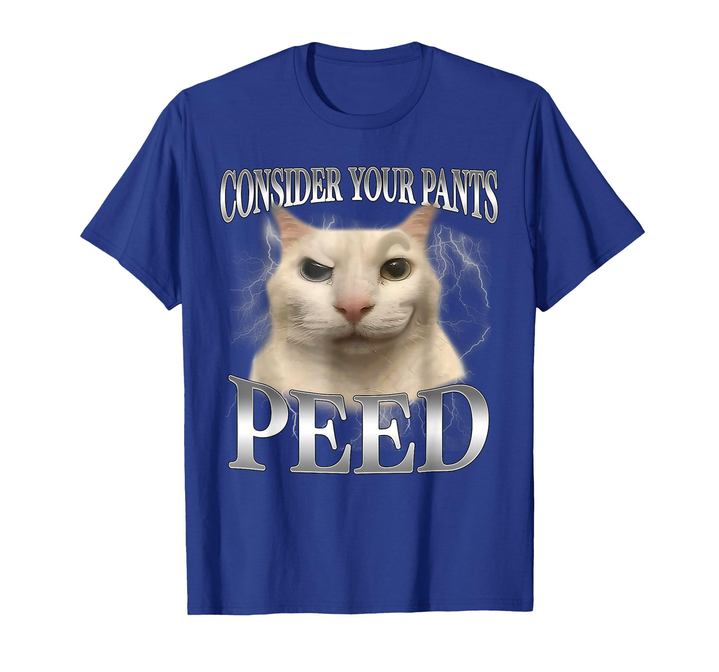 Consider Your Pants Peed Funny Freak Cat Meme Humor Saying T-Shirt
