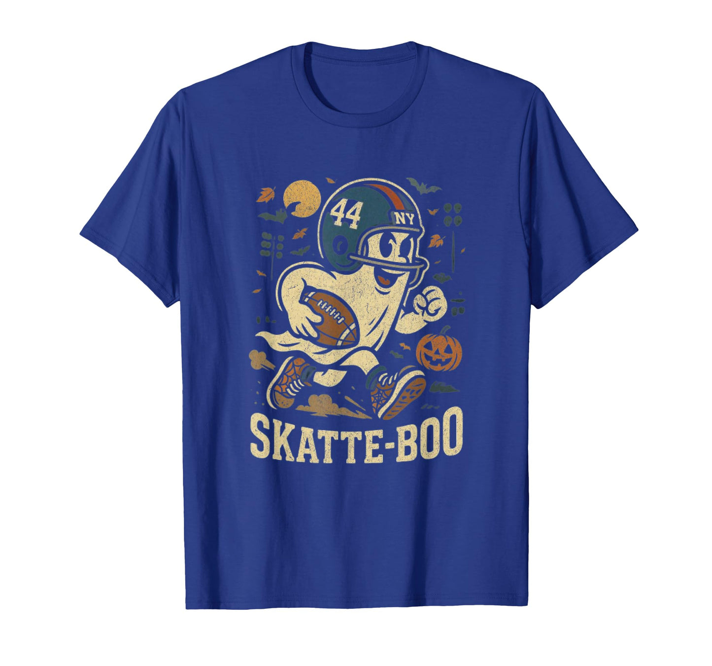 Vintage Cam Skattebo Skatte-Boo Cute Ghost Football Lovers T-Shirt