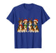 Treeing Walker Coonhound Santa Hat Tee Dog Merry Christmas T-Shirt
