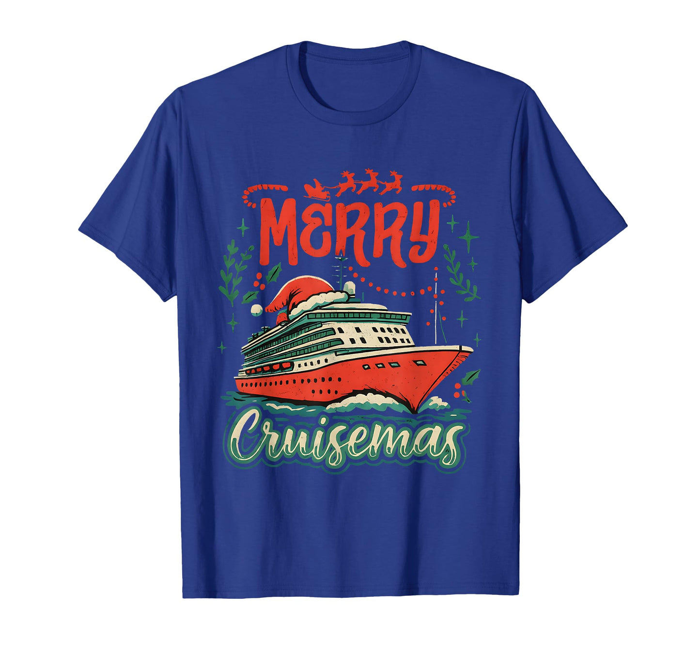 Funny Merry Cruisemas Holiday Cruise Vacation T-Shirt