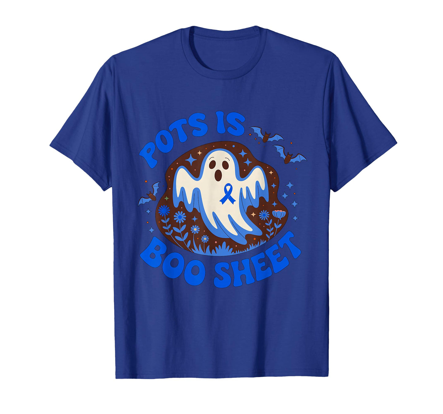Postural orthostatic tachycardia Syndrome Boo Sheet Ghost T-Shirt