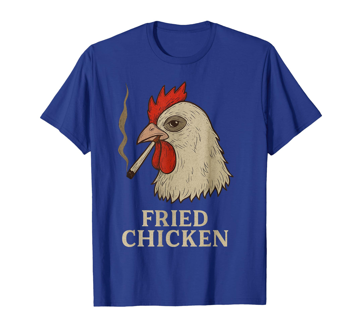 Weed Meme Funny Fried Chicken 420 Smoking Marijuana T-Shirt