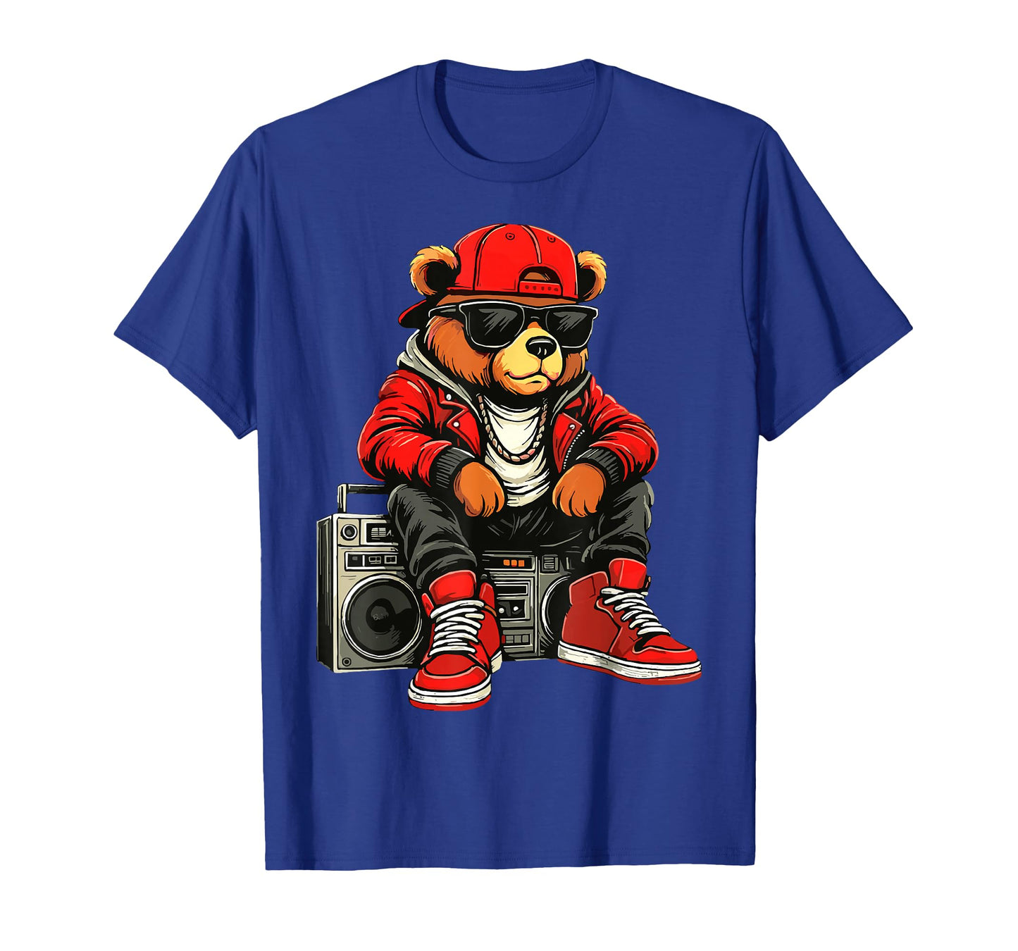 Hip Hop Teddy Bear Rap Music T-Shirt