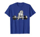 Retro Cat Deadlift Powerlifting Funny Gym Weight Lifting T-Shirt
