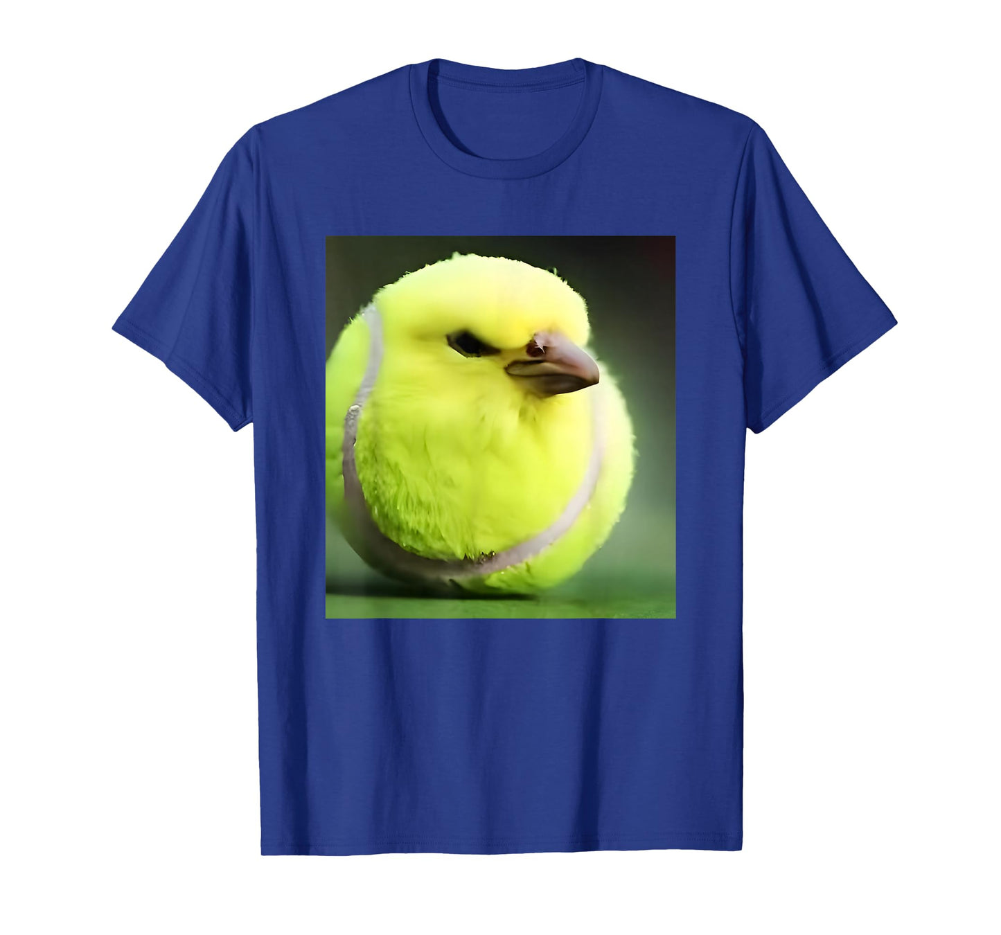 Tennis Bird Ball Meme Funny T-Shirt