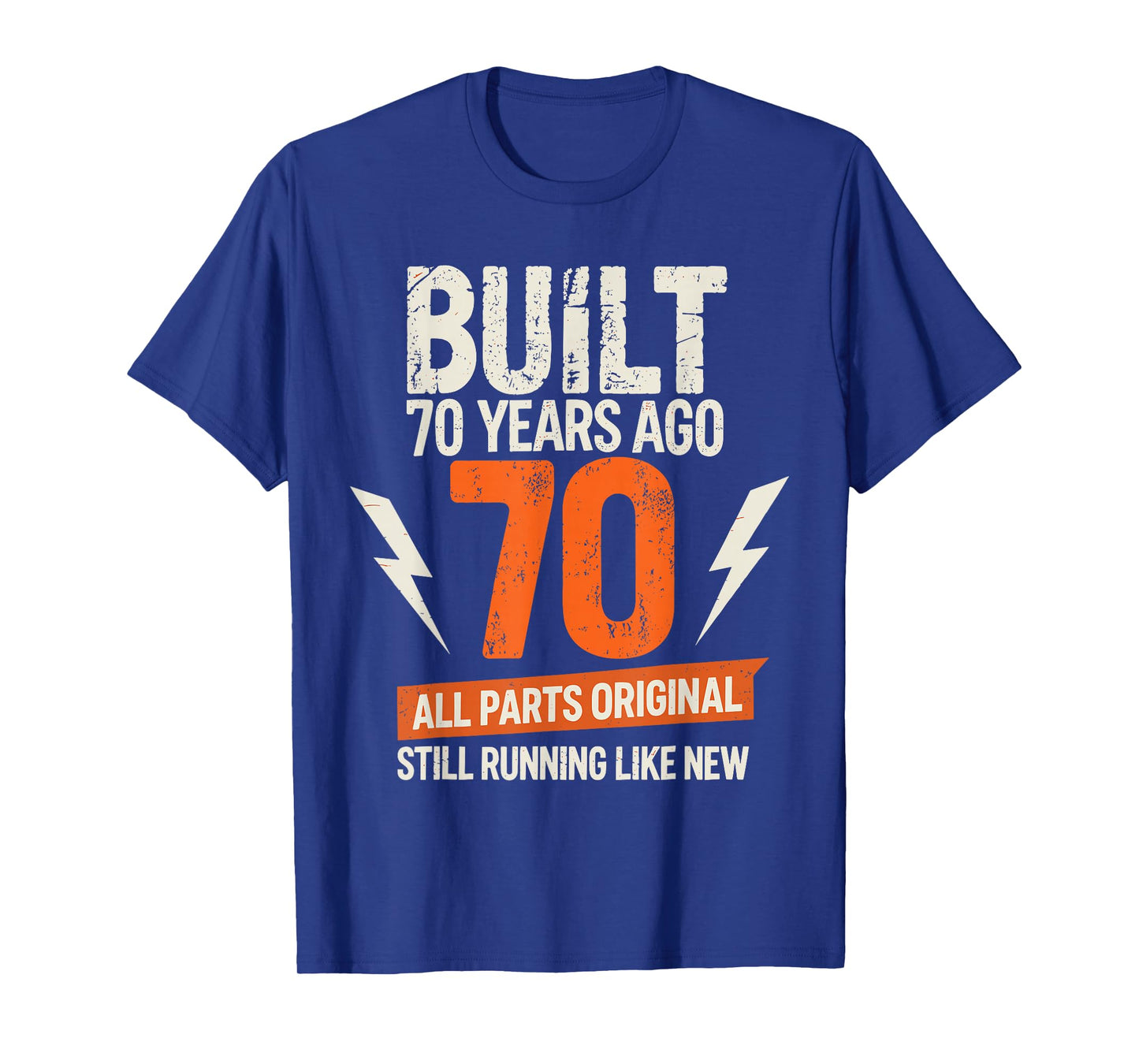 Built 70 Years Ago 70th Birthday Shirts for Women Men T-Shirt