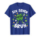 Six Seven Bruh St Patricks Day 67 Shamrock Saint Paddys Kid T-Shirt