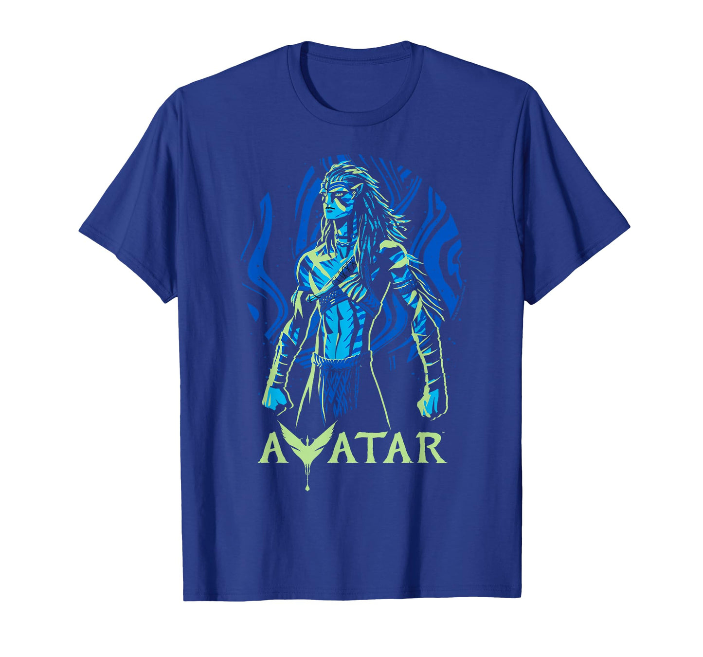 Avatar: Fire and Ash Jake Sully Blue Portrait T-Shirt