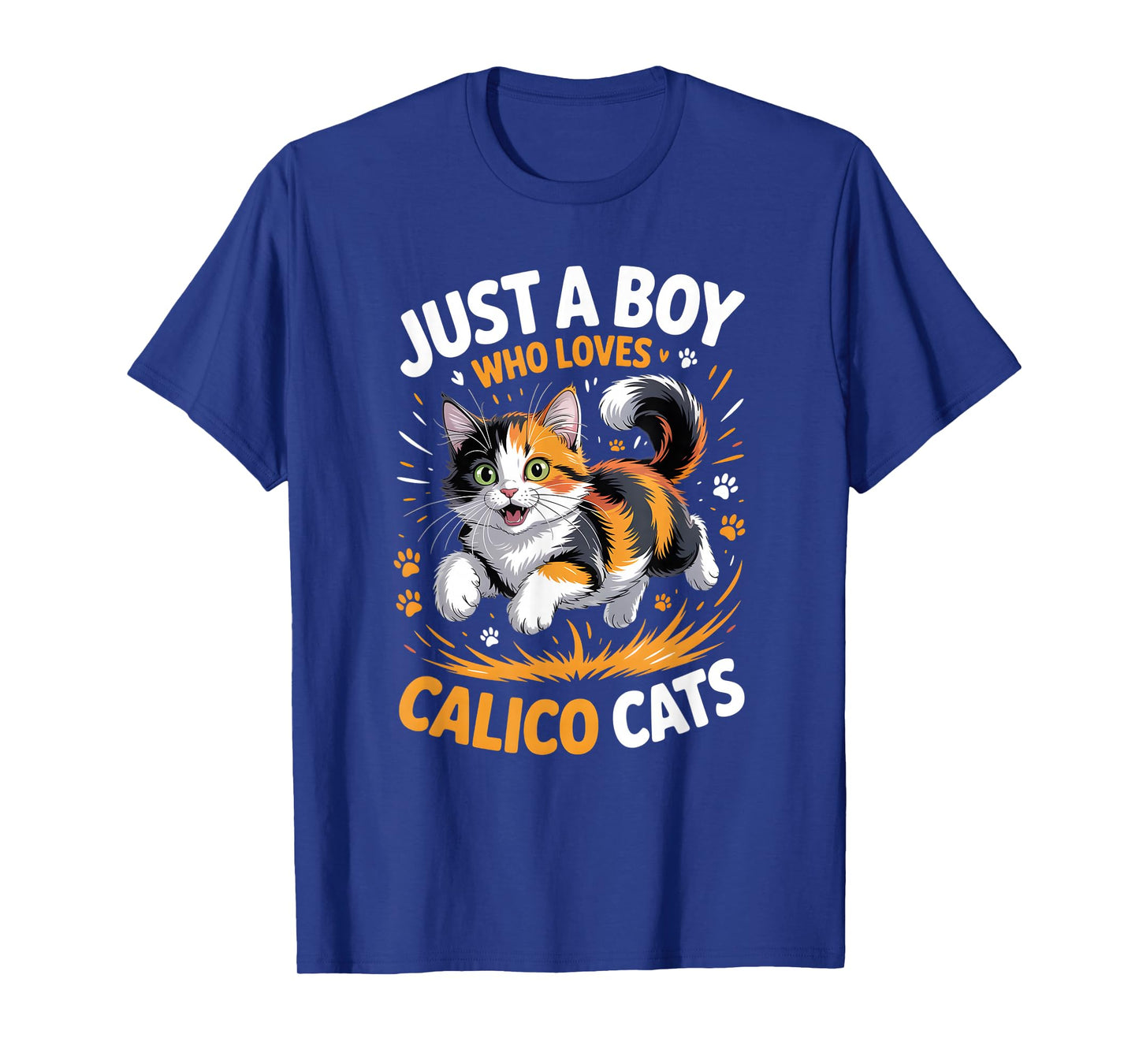 Boys Calico Cat T-Shirt