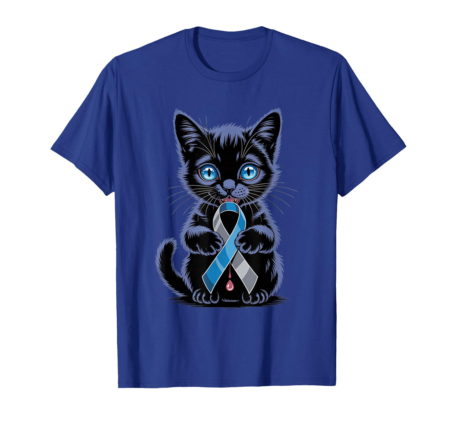 Cute Cat Diabetes Awareness T-Shirt