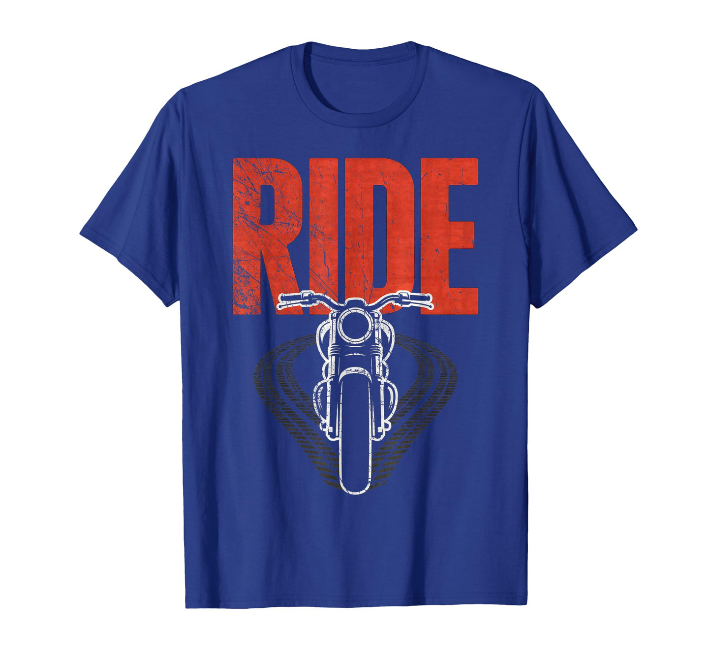 Vintage Ride Motorcycle Apparel - Motorcycling Lover T-Shirt