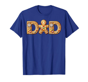 Christmas Gingerbread Matching Family Party Xmas Pajama Dad T-Shirt