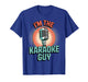 Cool Karaoke Design for Men Boys Music Karaoke Lover Karaoke T-Shirt