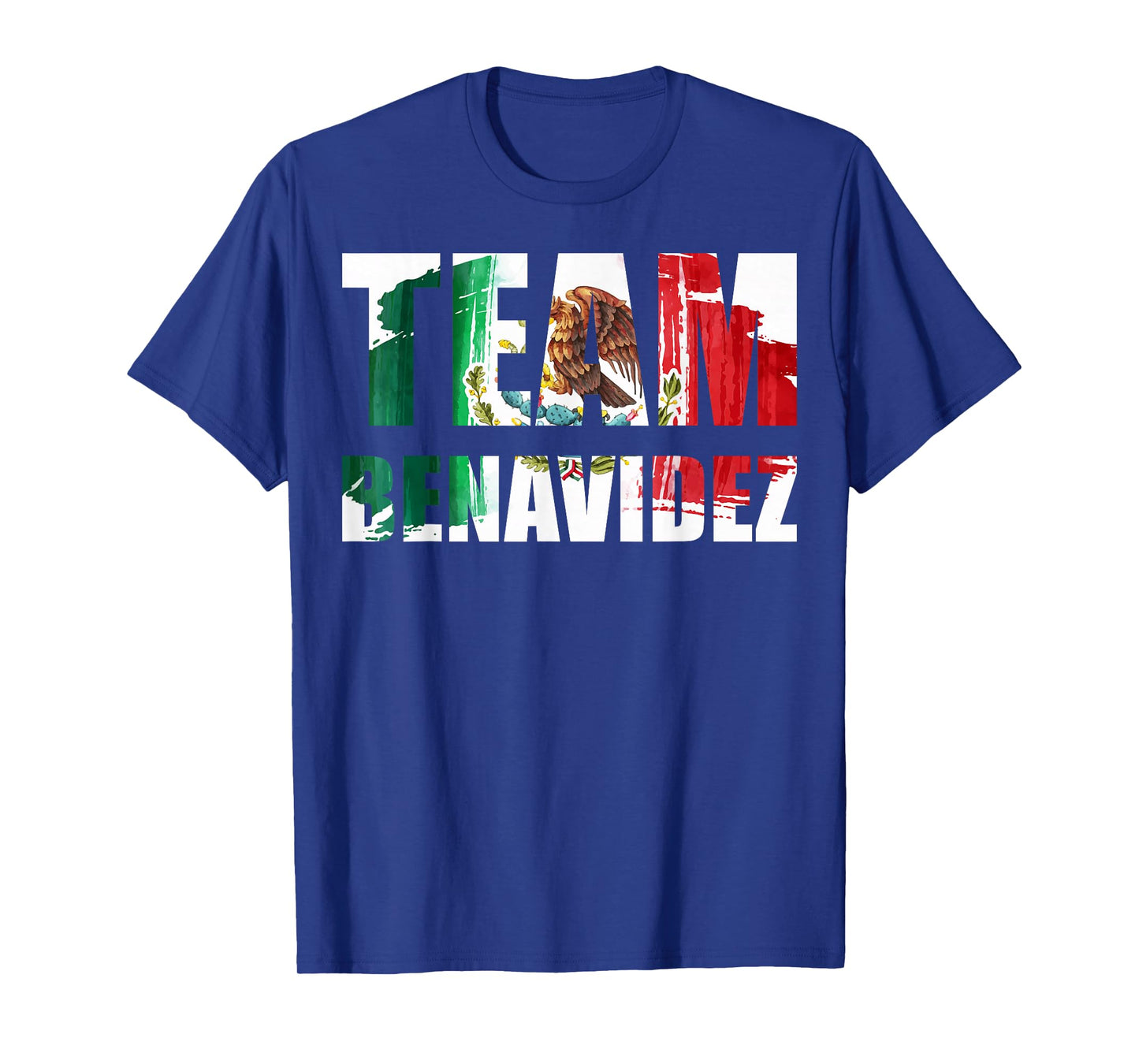 Team Mexico Boxing Benavidez T-Shirt
