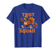 Funny Turkey Trot Squad Thanksgiving Turkeys Running T-Shirt