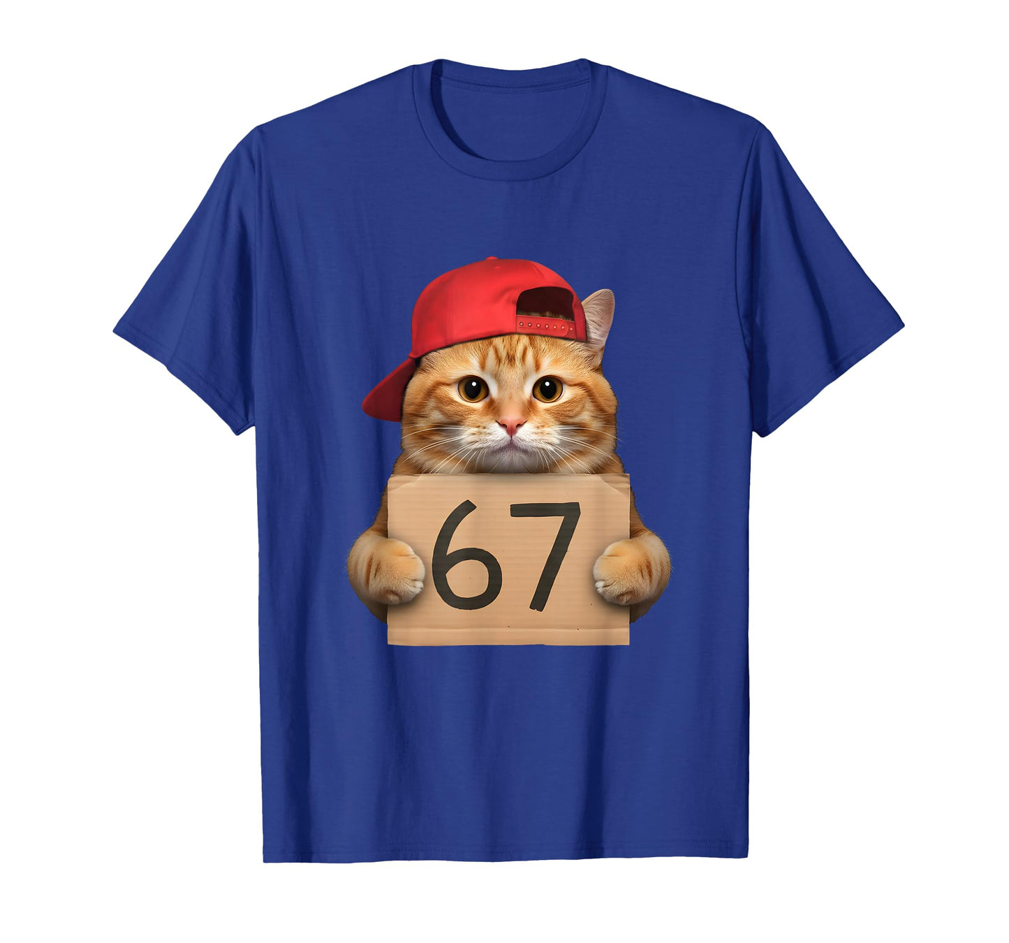 67 Cat Shirt Boys Girls Teen 67 Mem with Cat Six Seven T-Shirt