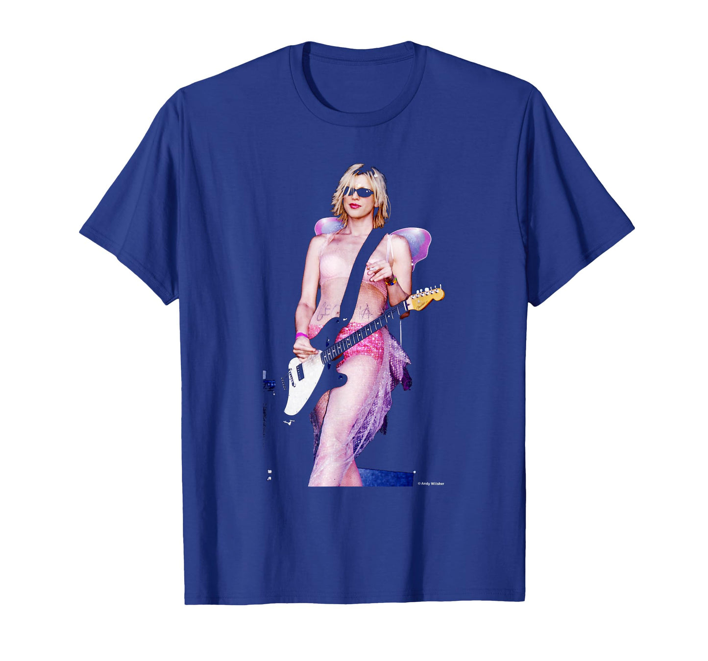 Hole Frontwoman Courtney Love Glastonbury 1999 Andy Willsher T-Shirt