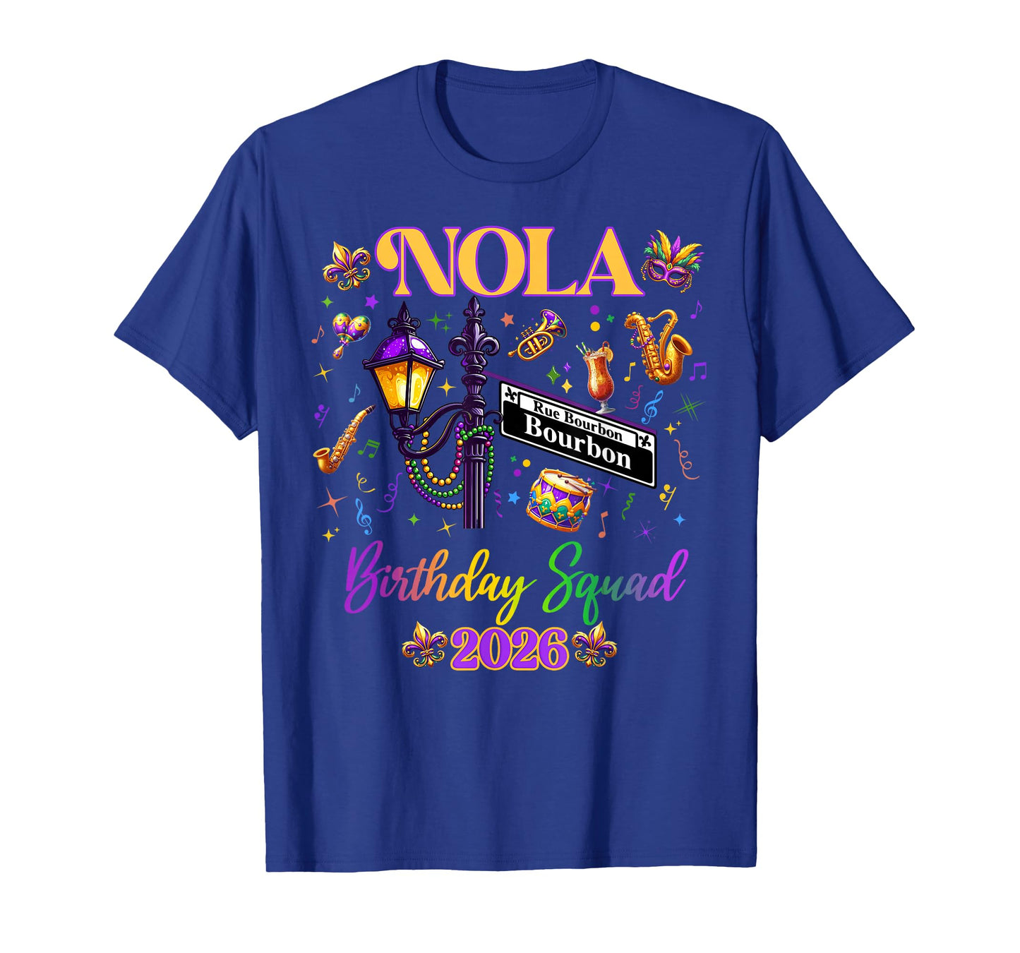 New Orleans Nola 2026 Girls' Birthday Bachelorette T-Shirt