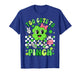Too Cute to Pinch Groovy Shamrock St Patricks Day Girls Kids T-Shirt