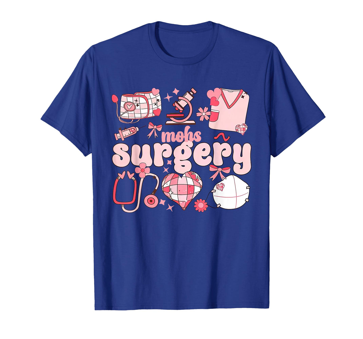 Dermatology Nurse Valentine Mohs Surgery Derm Squad Cosmetic T-Shirt