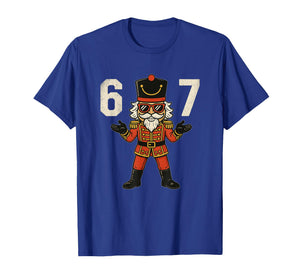 67 Christmas Nutcracker Six Seven 6 7 Boys Christmas Pajamas T-Shirt