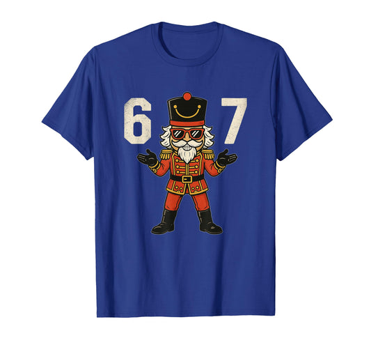 67 Christmas Nutcracker Six Seven 6 7 Boys Christmas Pajamas T-Shirt