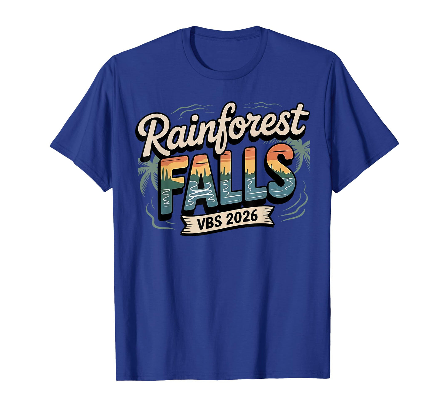 Rainforest Falls VBS 2026 Vacation Bible School Christian T-Shirt