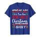 Its Too Hot for Ugly Christmas Sweaters Funny Xmas PJs Men T-Shirt