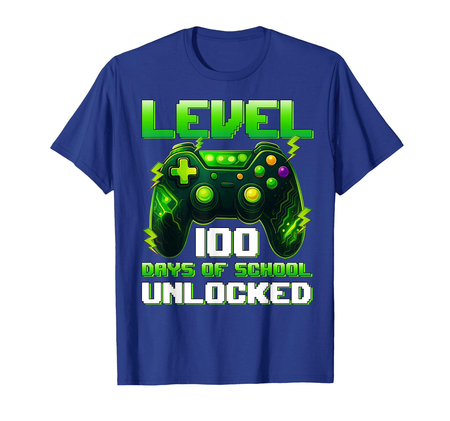 Level 100 Days Unlocked 100 Days of School Boy Girl Teacher T-Shirt