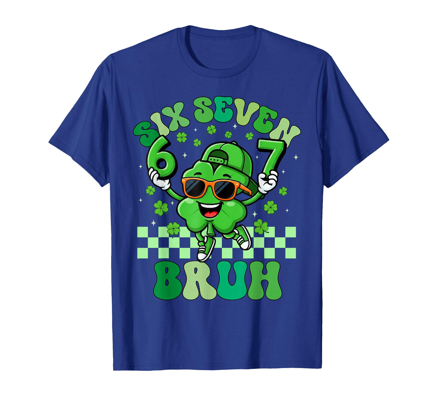 Six Seven 67 Meme St Patricks Day for Boys Girls Teens Kids T-Shirt