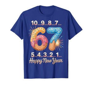 Happy New Year 2026 Eve Party Countdown Fireworks 6 7 T-Shirt