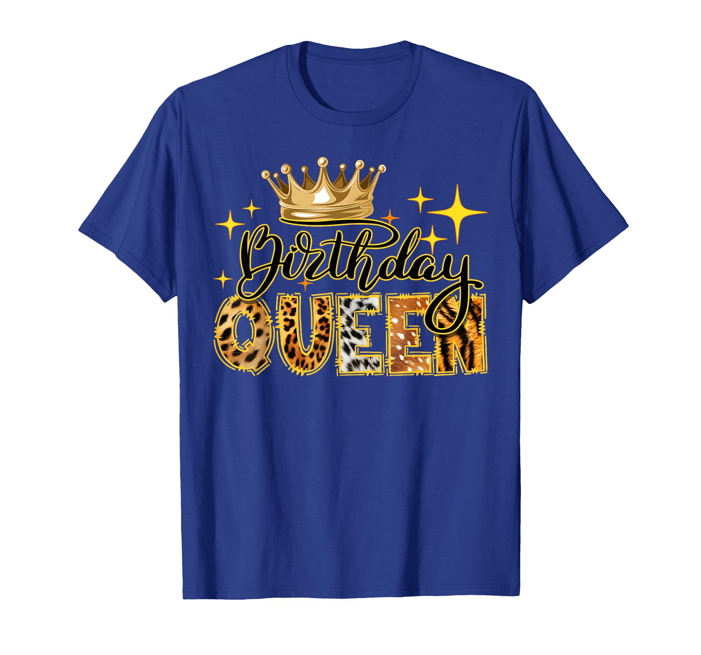 Birthday Queen Shirt Ladies American Afro Girls Women Party T-Shirt