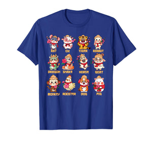 Year of The Horse Chinese Zodiac Animal Signs Lunar New Year T-Shirt