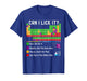 Can I Lick It Periodic Table Chart Science Teacher Cool Meme T-Shirt