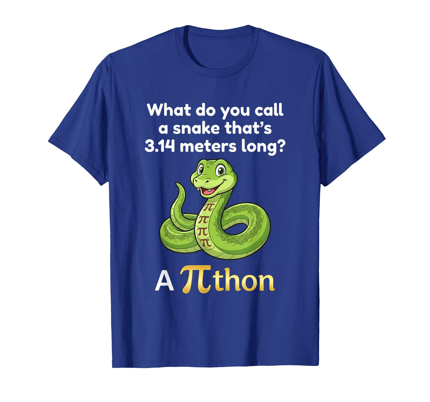 Funny Pi Day Puns Pithon Math Teacher Jokes Women Men Kids T-Shirt