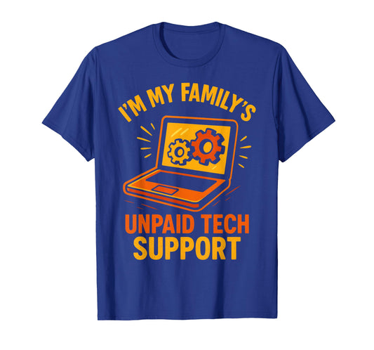 Funny Tech Guy Support Computer Geek Nerd Engineer Graphic T-Shirt